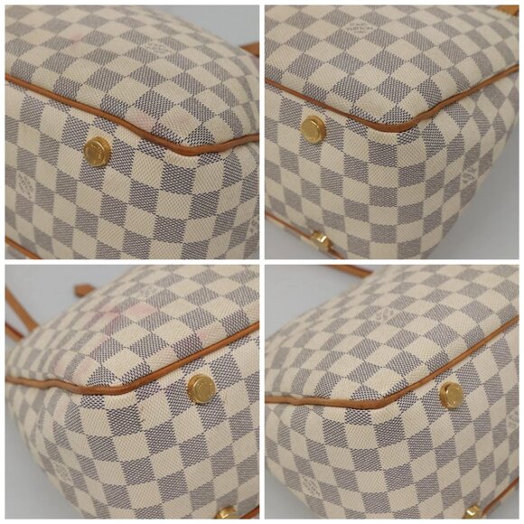 LOUIS VUITTON Damier Azur Figeri PM Shoulder Bag N41176 LV Auth 135424 - Picture 16 of 16